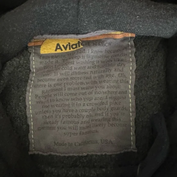 Aviator Nation cropped hoodie - Picture 4 of 5